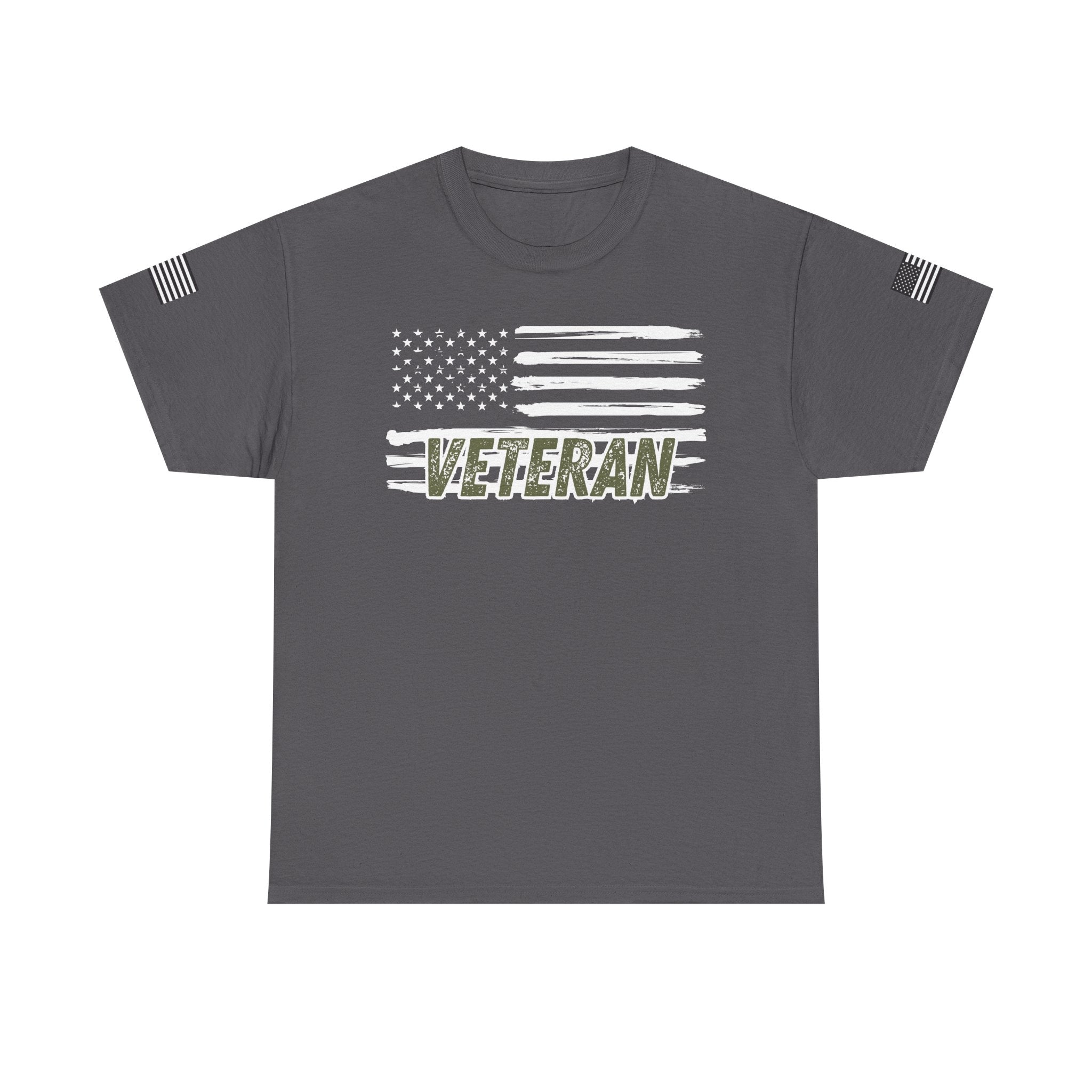 Patriotic Veteran Tee, USA Flag Shirt, Military Appreciation Gift, Unisex Casual Wear, Freedom Tee for Veterans