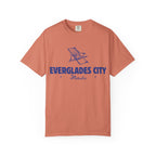 Everglades City - Unisex Garment-Dyed T-shirt, Casual Outfit, Gift for Nature Lovers, Vacation Essentials