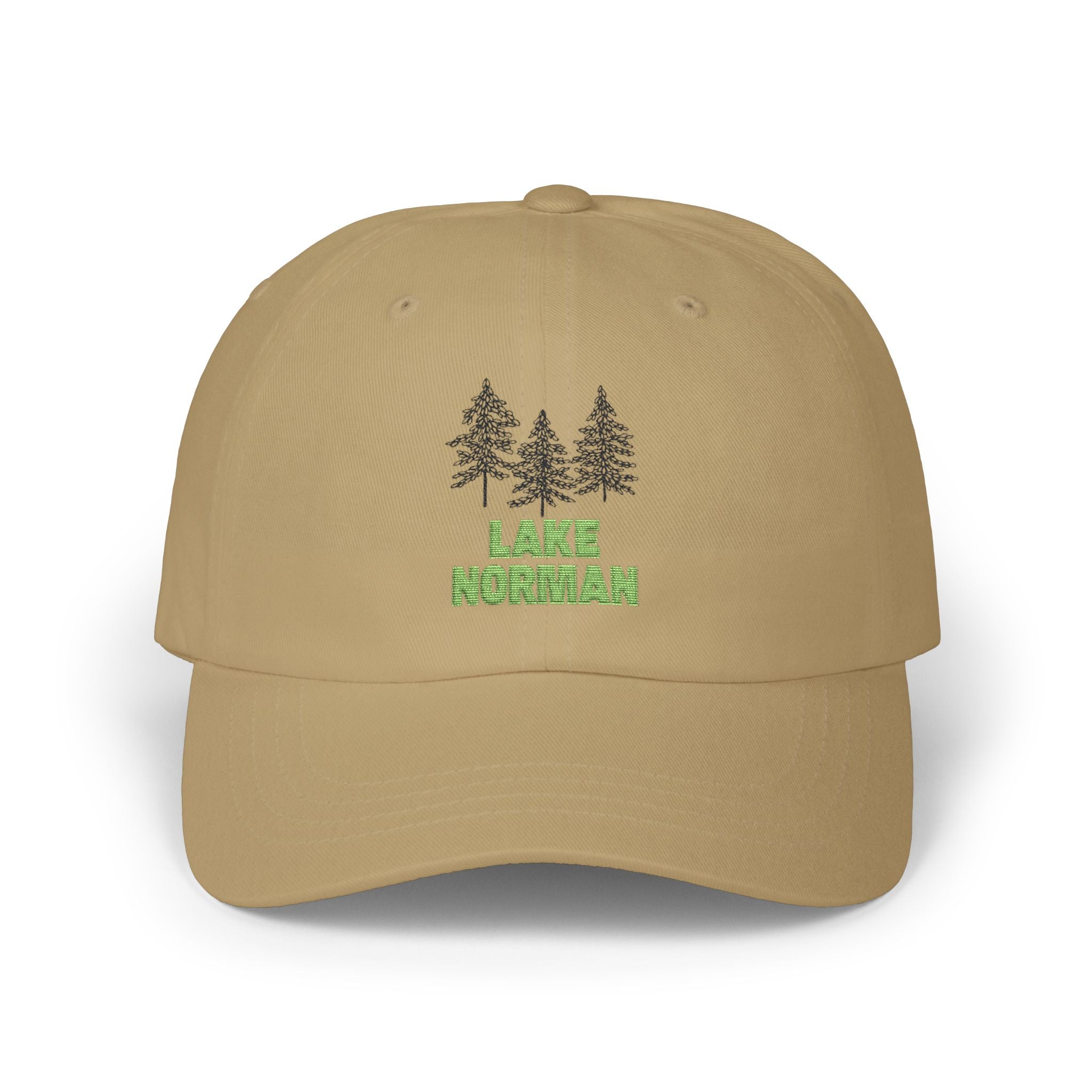 Lake Norman Classic Dad Cap | Adjustable Cotton Hat for Outdoors, Gifts for Dads, Camping, Fishing, Summer