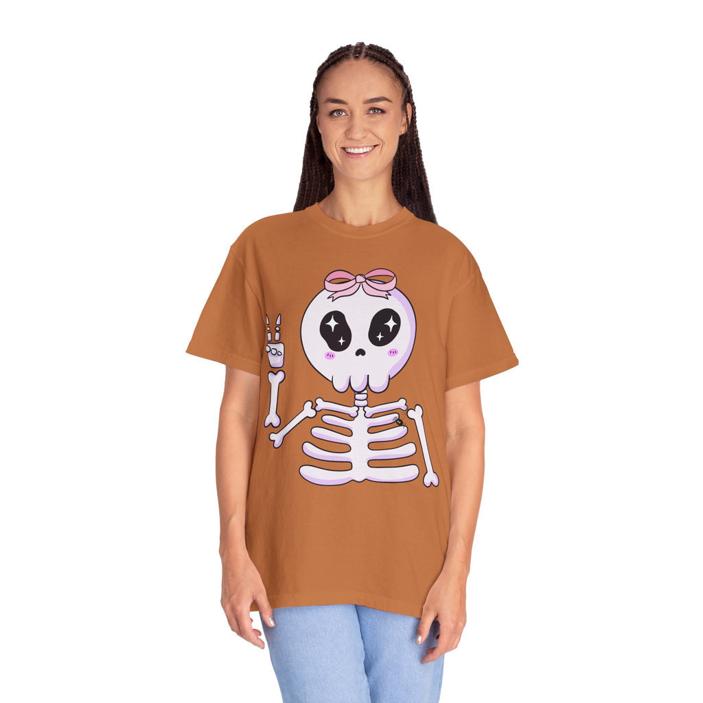 Halloween Unisex T-shirt, Spooky Skeleton Tee, Cute Halloween Shirt, Halloween Costume, Halloween Party Top