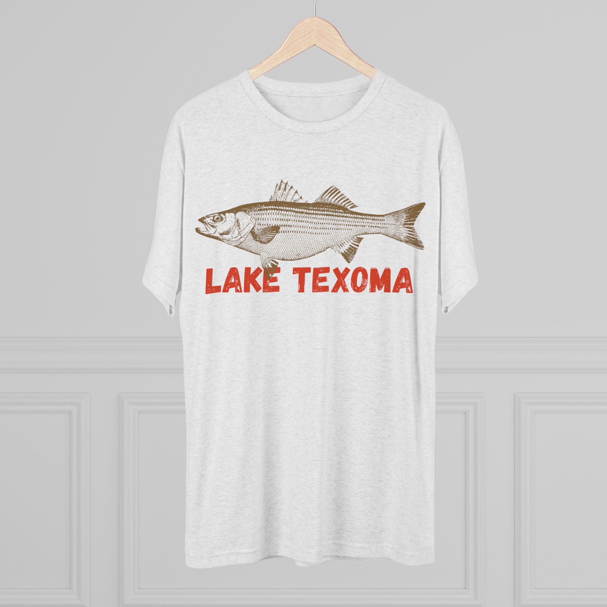 Lake Texoma Fishing Tee, Unisex Crew Neck Shirt, Summer Lake Apparel, Gift for Fishermen, Outdoor Adventure T-Shirt, Lake House Style
