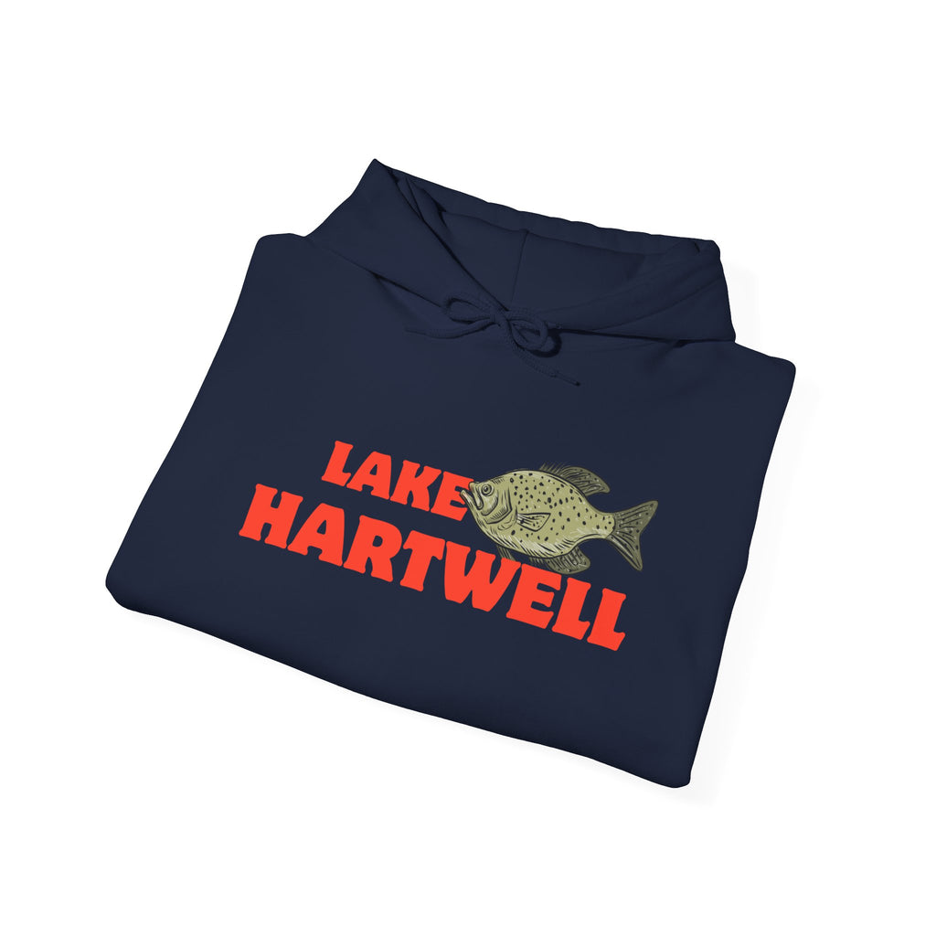 Lake Hartwell Fishing Hoodie, Unisex Comfortable Sweatshirt, Relaxed Fit for Outdoor Enthusiasts, Gift for Fishermen, Casual Lake Apparel