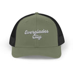 Everglades City Sparkly Trucker Cap with Rhinestone 'Ballin' Style' Design | Trendy Snapback Hat for Fashion Lovers, Unisex Gift for Holidays