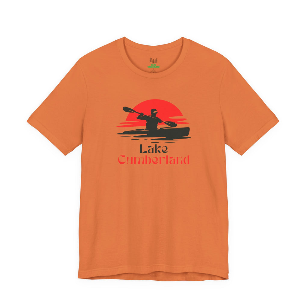 Lake Cumberland Tee - Kayaking Graphic Unisex Jersey Short Sleeve Shirt, Outdoor Adventure Gift, Summer Vibes, Lake Lover Apparel