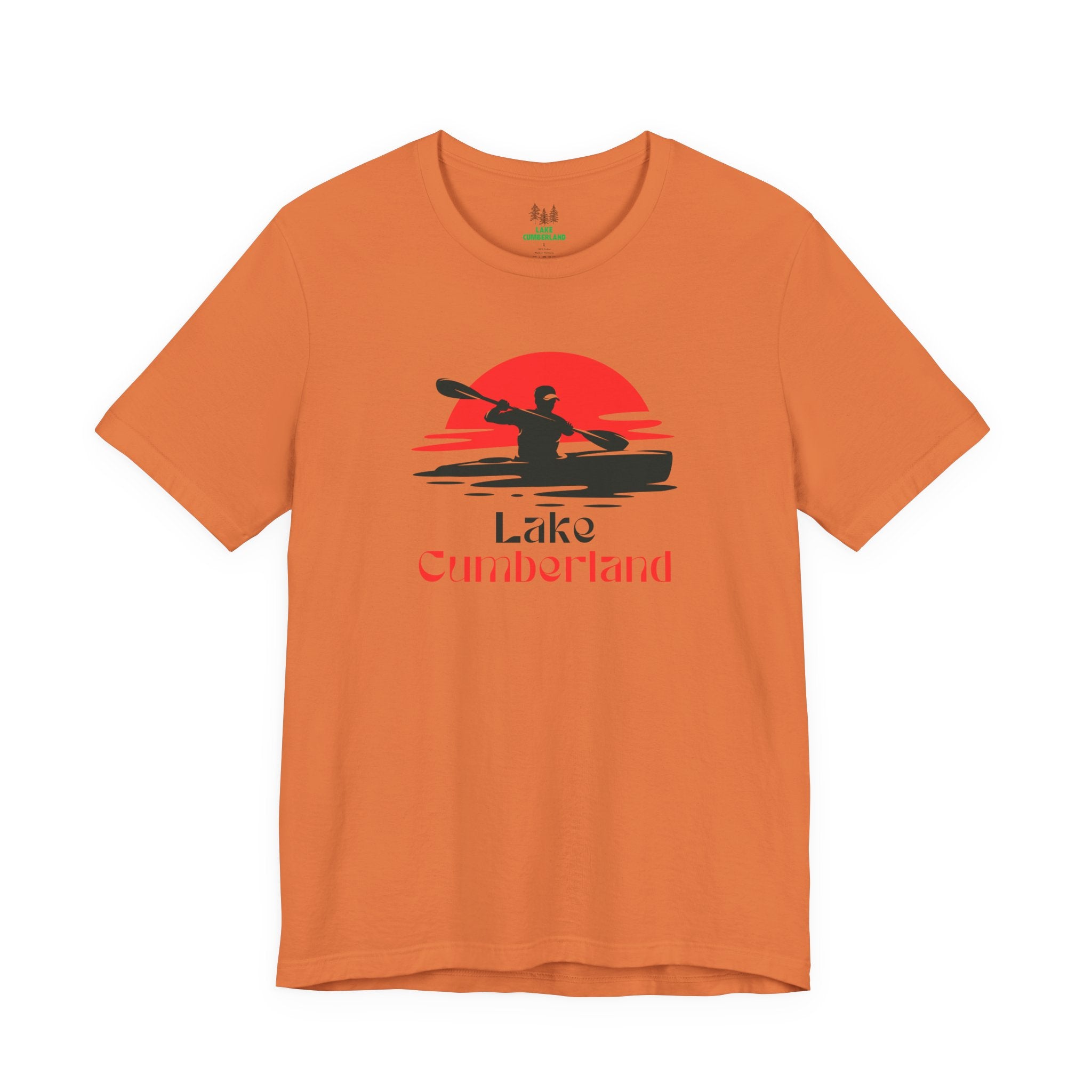 Lake Cumberland Tee - Kayaking Graphic Unisex Jersey Short Sleeve Shirt, Outdoor Adventure Gift, Summer Vibes, Lake Lover Apparel