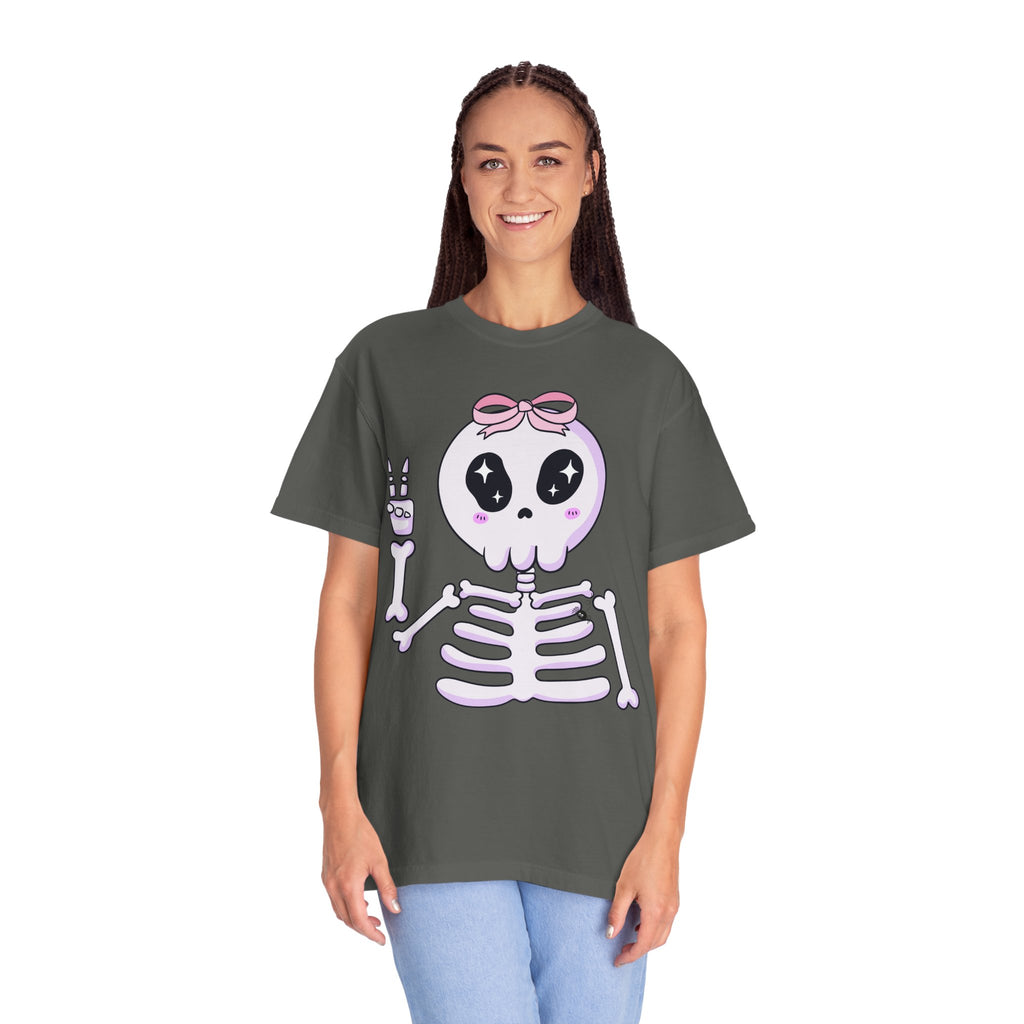 Halloween Unisex T-shirt, Spooky Skeleton Tee, Cute Halloween Shirt, Halloween Costume, Halloween Party Top