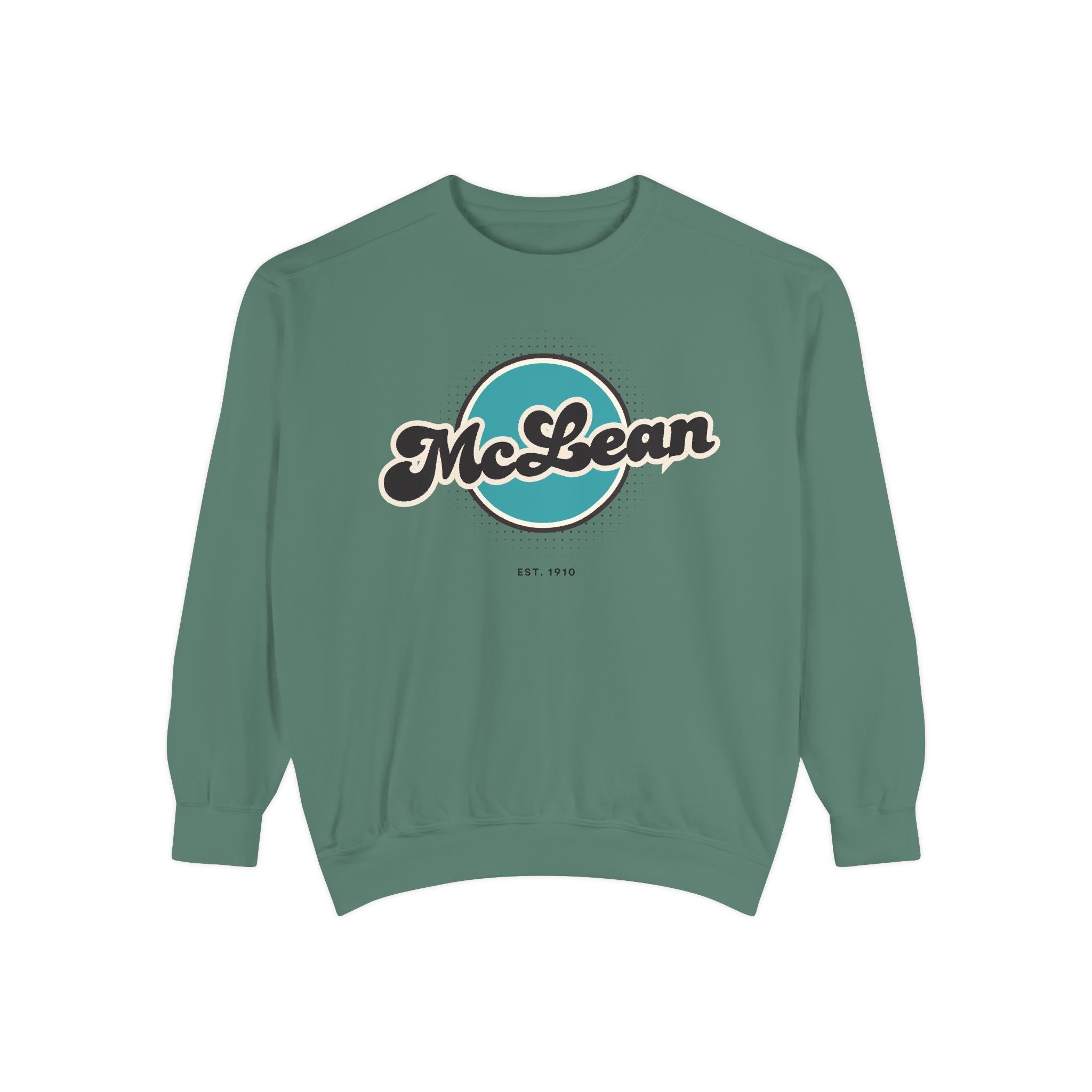 McLean Vintage Sweatshirt, Cozy Unisex Pullover, Retro Style, Perfect for Casual Outfits, Gift for Him or Her