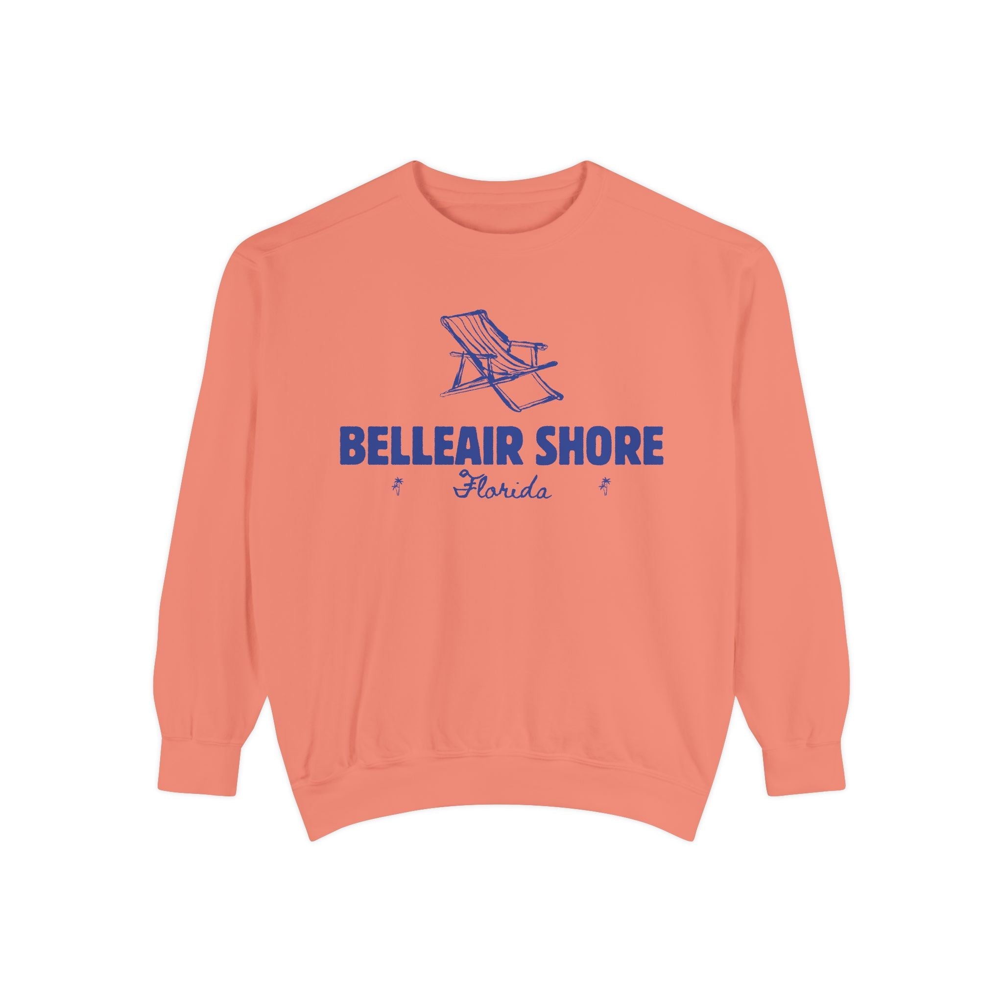 Belleair Shore Unisex Sweatshirt, Cozy Beach Vibes, Perfect Summer Gift, Florida Apparel, Relaxed Style for All