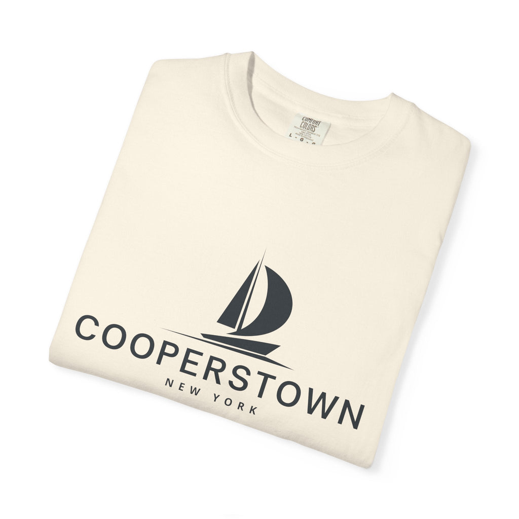Cooperstown - Unisex Garment-Dyed T-shirt, Casual Outfit, Gift for Nature Lovers, Vacation Essentials