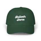 Belleair Shore Trendy Dad Cap with Custom Text, Unisex Cotton Hat, Casual Everyday Wear, Great Gift for Father's Day, Summer Accessory, Outdoor Cap