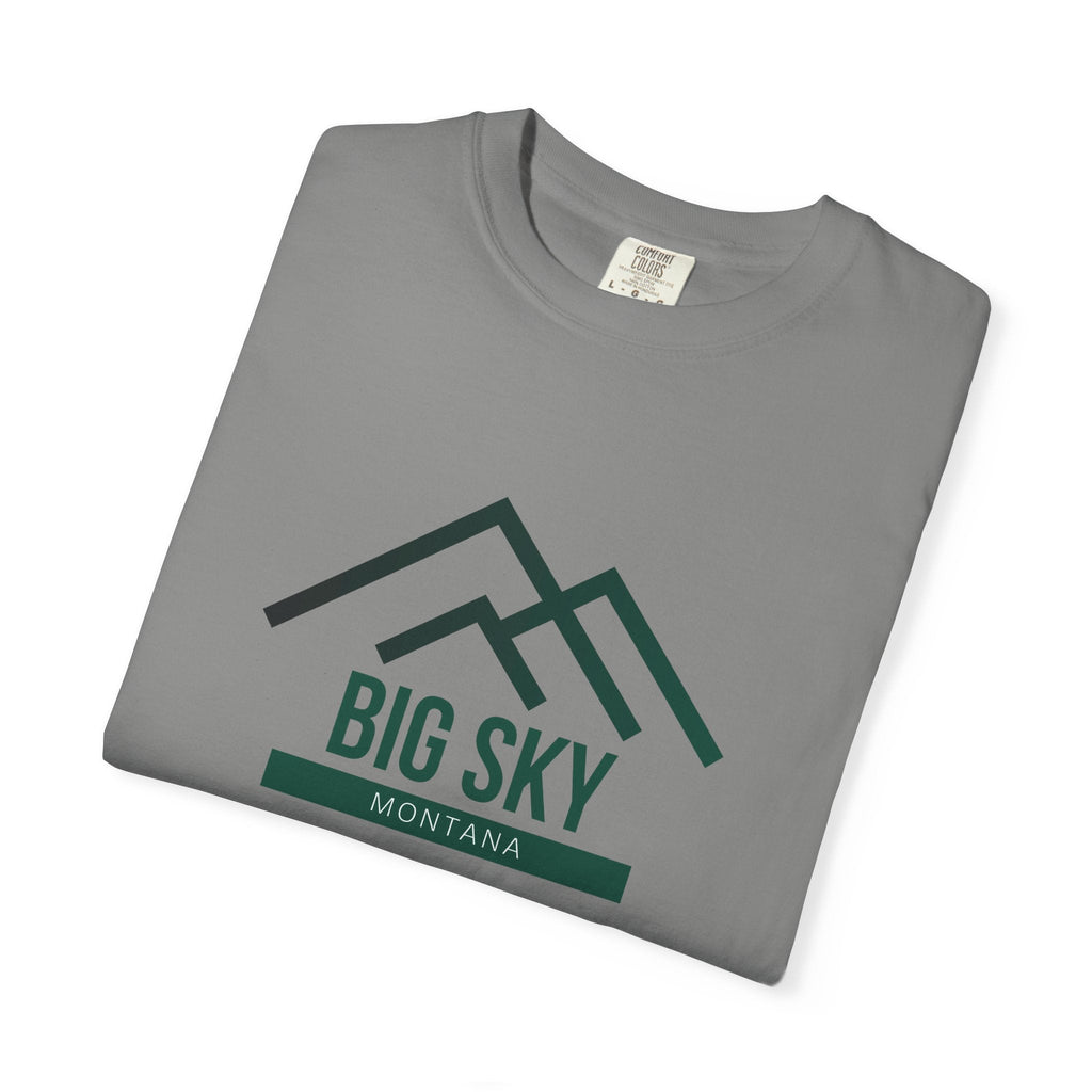 Big Sky Vibes, Unisex T-shirt, Casual Tee, Travel Souvenir, Vacation Top