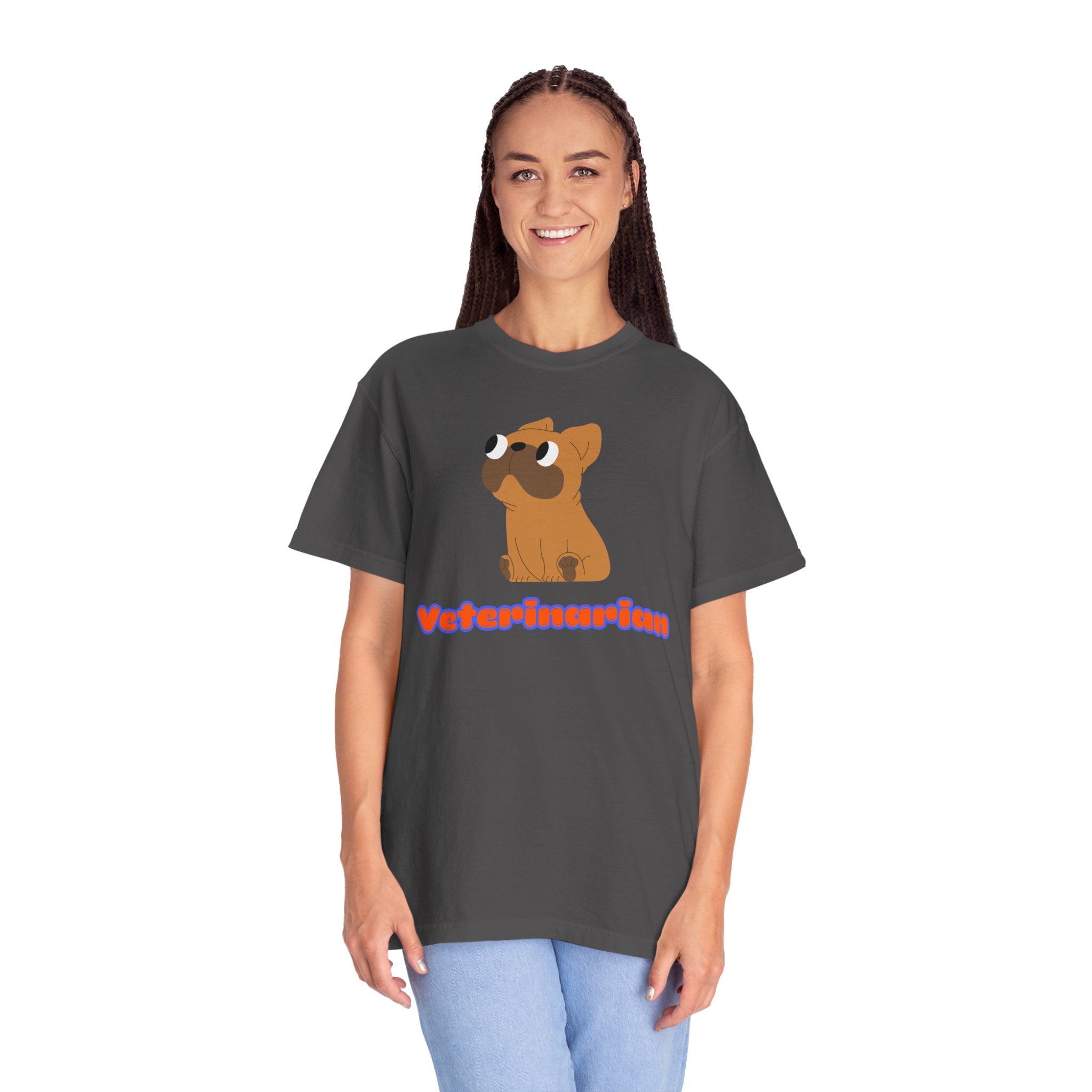 Cute Dog Graphic T-shirt | Unisex Pet Lover Tee | Chill Vibes | Gifts for Animal Lovers, Dog Owners, Birthday, Casual Wear