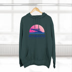 Plymouth Vibes Hoodie with Design, Perfect for Autumn Lovers, Comfortable and Stylish, Great Gift for Vacations