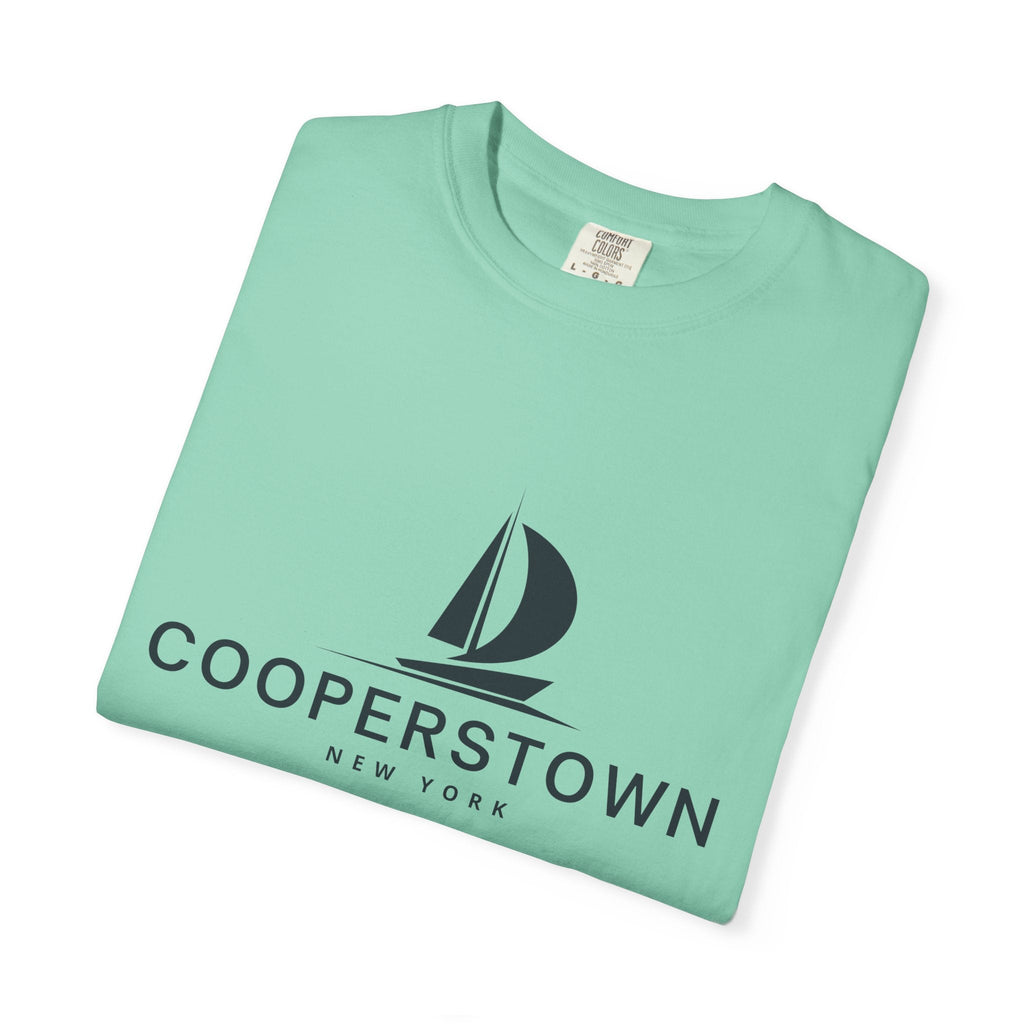 Cooperstown - Unisex Garment-Dyed T-shirt, Casual Outfit, Gift for Nature Lovers, Vacation Essentials