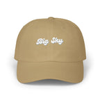 Big Sky Dad Cap, Unisex Cotton Hat, Casual Everyday Wear, Outdoor Cap