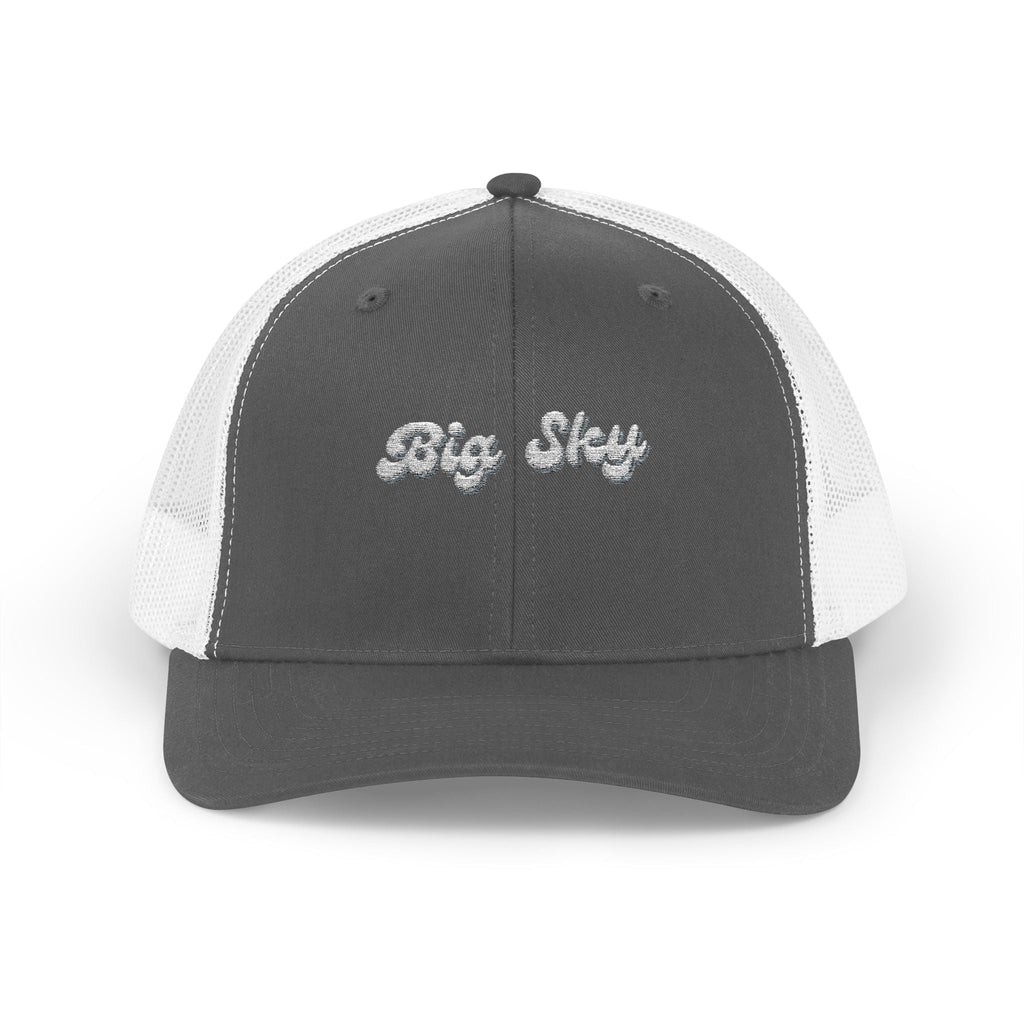 Big Sky Sparkly Trucker Cap with Rhinestone 'Ballin' Style' Design | Trendy Snapback Hat for Fashion Lovers, Unisex Gift for Holidays
