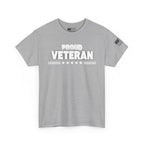 Veteran Pride Unisex Heavy Cotton Tee, Comfortable Tee for Veterans, American Flag Tee, Graphic Tee for Military Support, Great Gift [...]