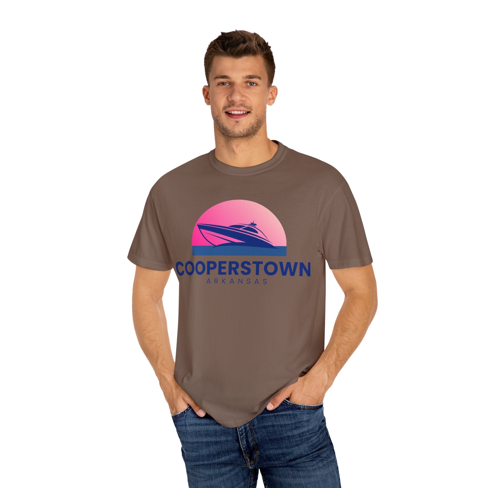 Cooperstown Vibes, Unisex T-shirt, Casual Tee, Travel Souvenir, Vacation Top