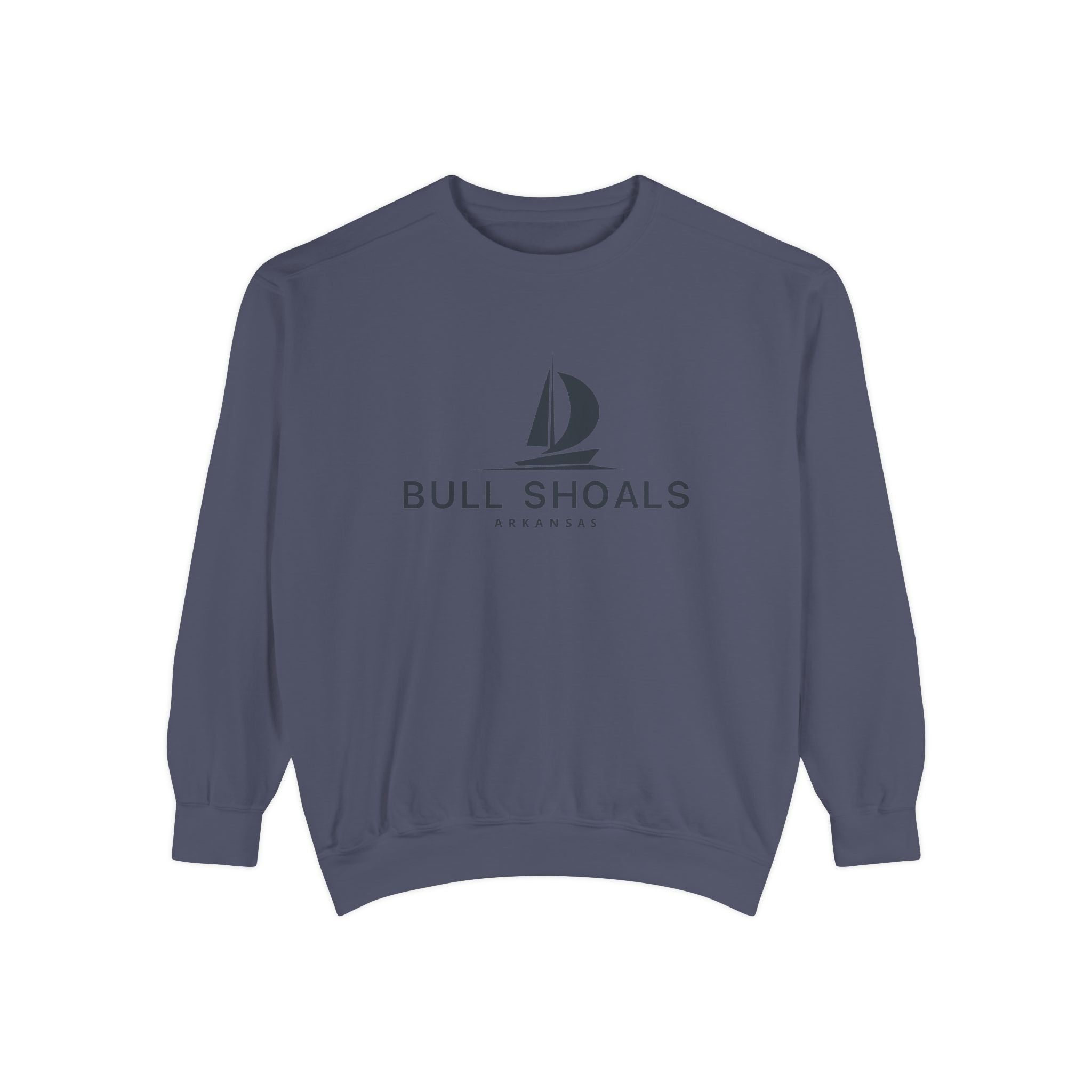 Bull Shoals Vibes Unisex Sweatshirt | Garment-Dyed Comfort, Perfect for Casual Outings, Travel, Gifts, Autumn Days