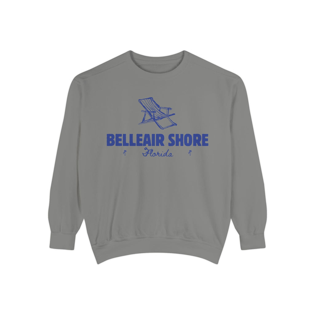 Belleair Shore Unisex Sweatshirt, Cozy Beach Vibes, Perfect Summer Gift, Florida Apparel, Relaxed Style for All