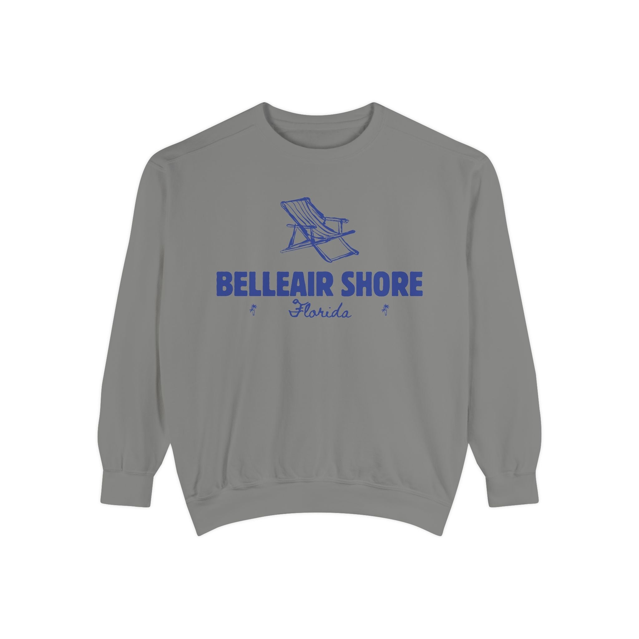 Belleair Shore Unisex Sweatshirt, Cozy Beach Vibes, Perfect Summer Gift, Florida Apparel, Relaxed Style for All