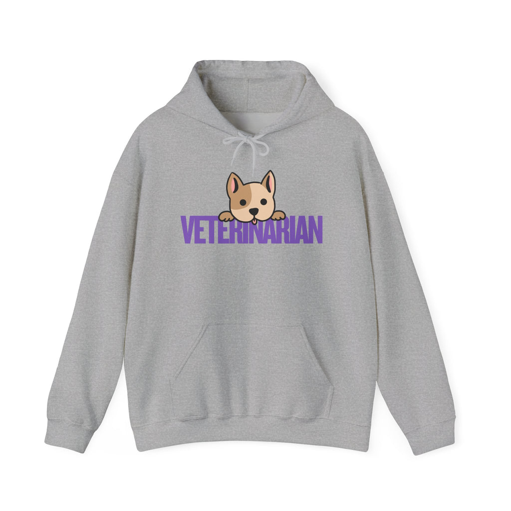 Veterinarian Hoodie, Cute Pet Sweatshirt, Unisex Animal Lover Gift, Dog Mom Apparel, Cozy Casual Wear, Pet Adoption Fundraiser