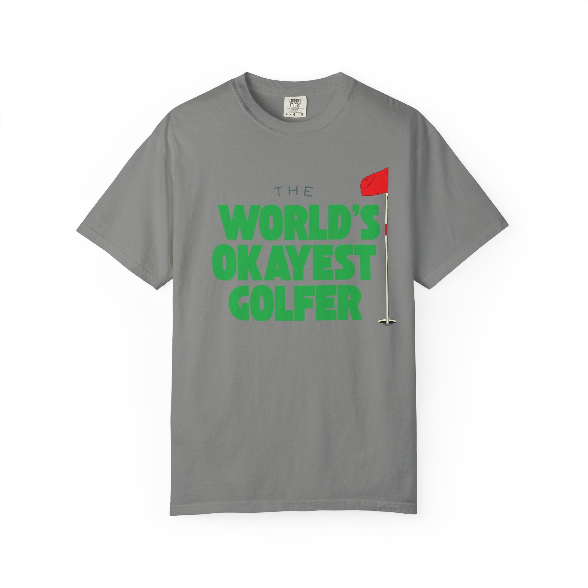 World's Okayest Golfer T-Shirt, Funny Golf Gift, Unisex Tee, Sports Apparel, Father's Day Gift, Golfer Humor