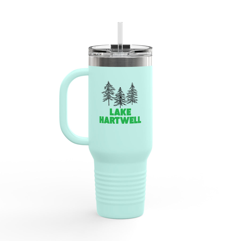 Lake Hartwell Insulated Travel Mug, 40oz - Perfect for Camping, Road Trips, Gifts, Outdoor Adventures, Summer Fun