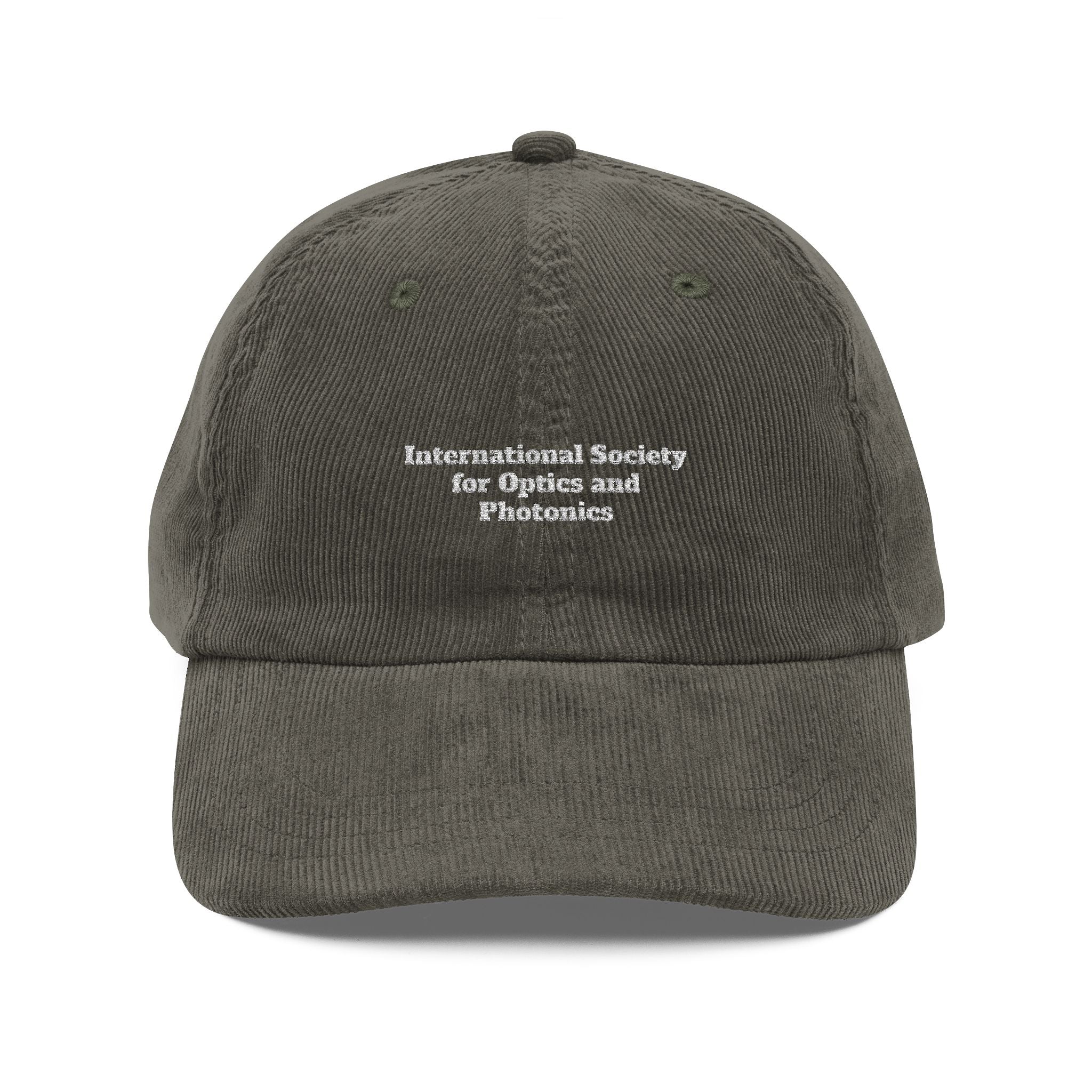 International Society for Optics and Photonics Embroidered Cap
