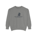 Plymouth Vibes Unisex Sweatshirt | Garment-Dyed Comfort, Perfect for Casual Outings, Travel, Gifts, Autumn Days