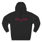 McLean Fleece Hoodie, Casual Sweatshirt, Cozy Layering Piece, Perfect Gift for All Occasions, Stylish Streetwear