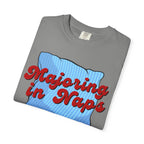 Majoring In Naps T-Shirt, Fun Sleep Shirt, Gift for Nap Lovers, Relaxation Tee, Casual Lounge Wear