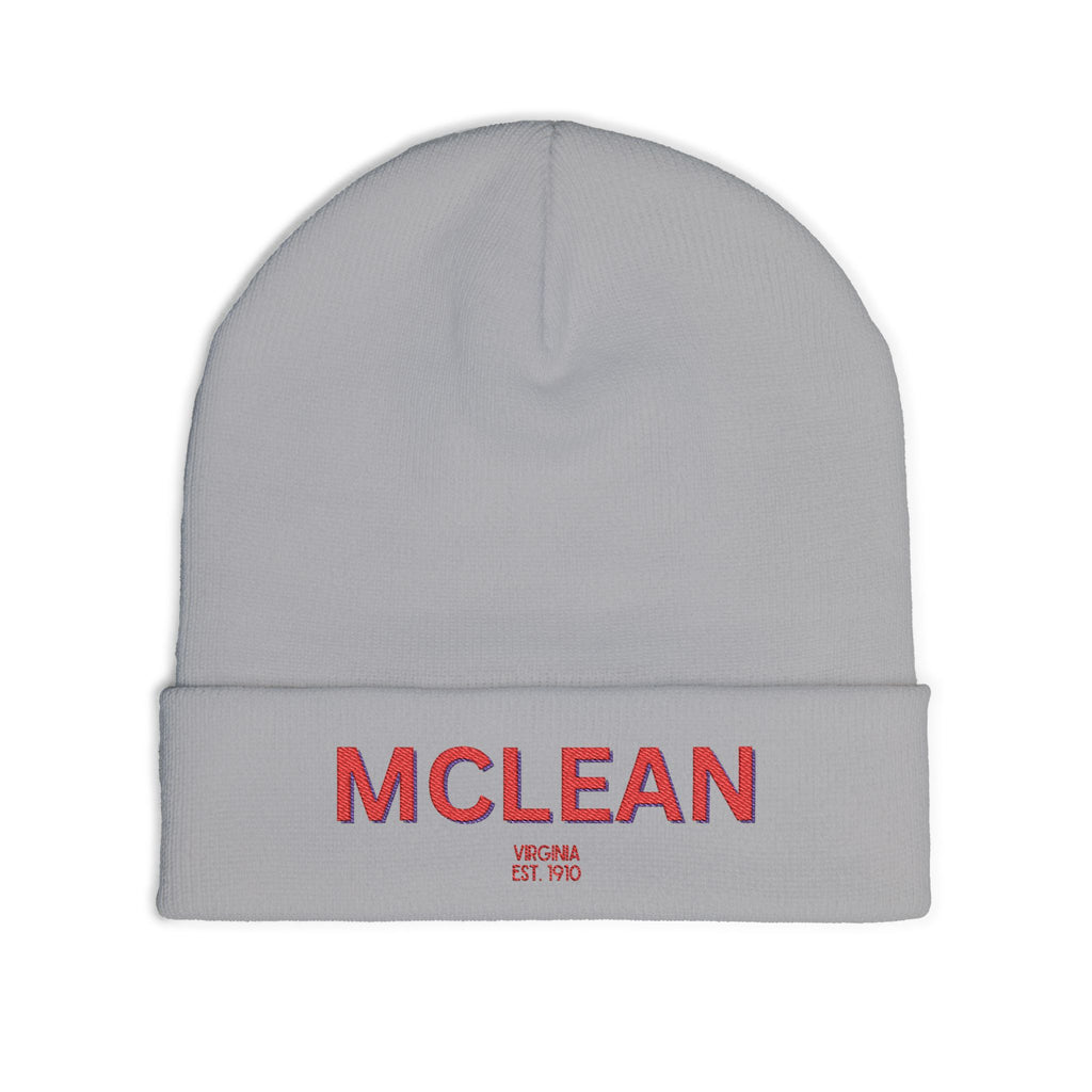 McLean Cozy Custom Knit Beanie - Personalized Hat, Winter Accessory, Gifts for Him, Her, Stylish Warmth