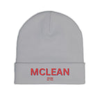 McLean Cozy Custom Knit Beanie - Personalized Hat, Winter Accessory, Gifts for Him, Her, Stylish Warmth