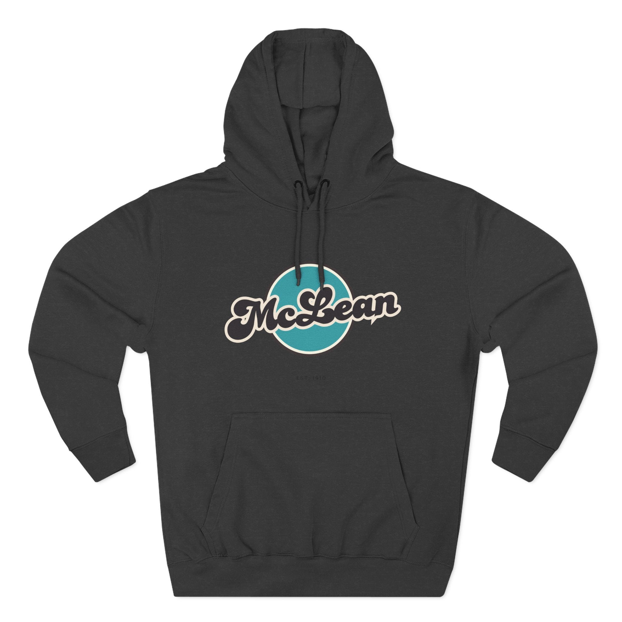 McLean Retro Vibe Hoodie for Casual Days, Streetwear, Unisex Gift, Cozy Layering Apparel