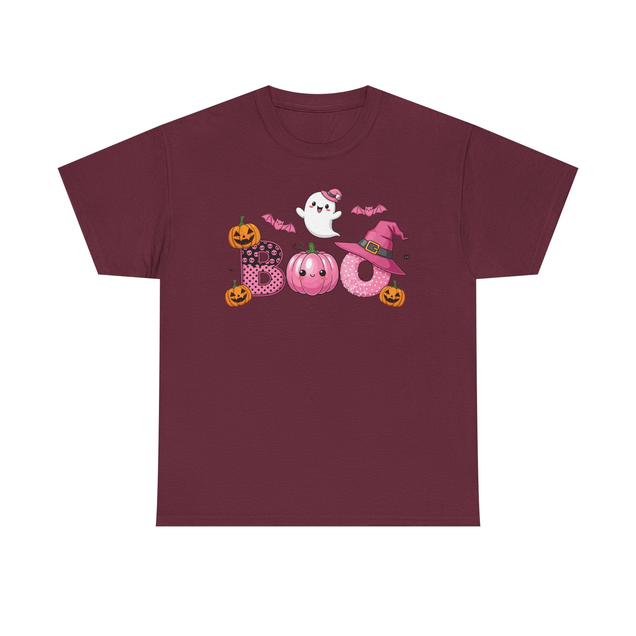 Halloween Ghostly Boo Tee, Unisex Halloween T-Shirt, Trick or Treat Shirt, Spooky Season Apparel, Cute Halloween Gift