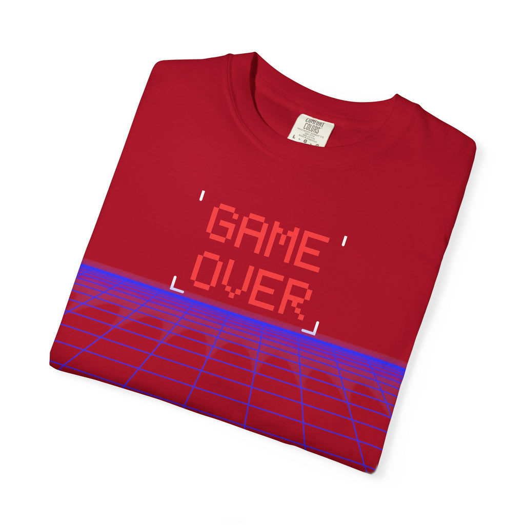 Gamer - Game Over - Unisex Garment-Dyed T-shirt