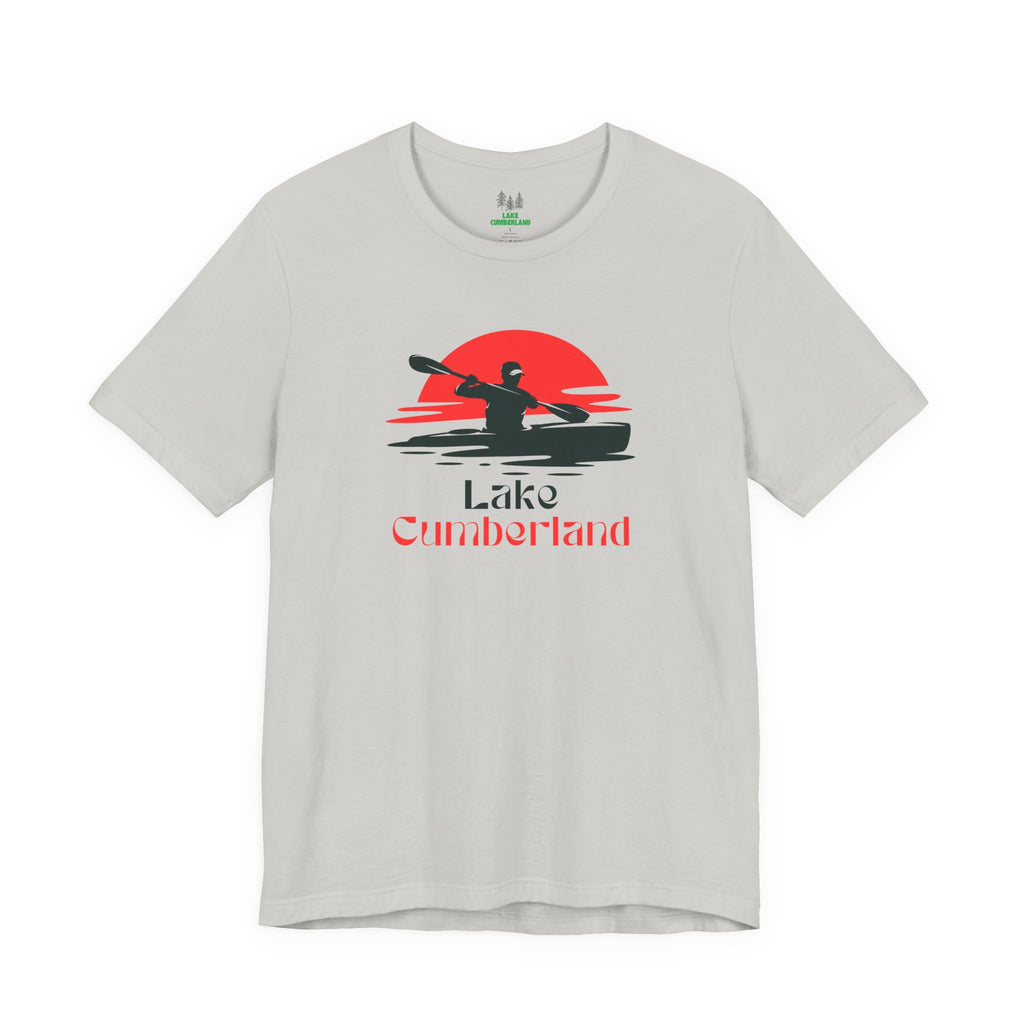 Lake Cumberland Tee - Kayaking Graphic Unisex Jersey Short Sleeve Shirt, Outdoor Adventure Gift, Summer Vibes, Lake Lover Apparel