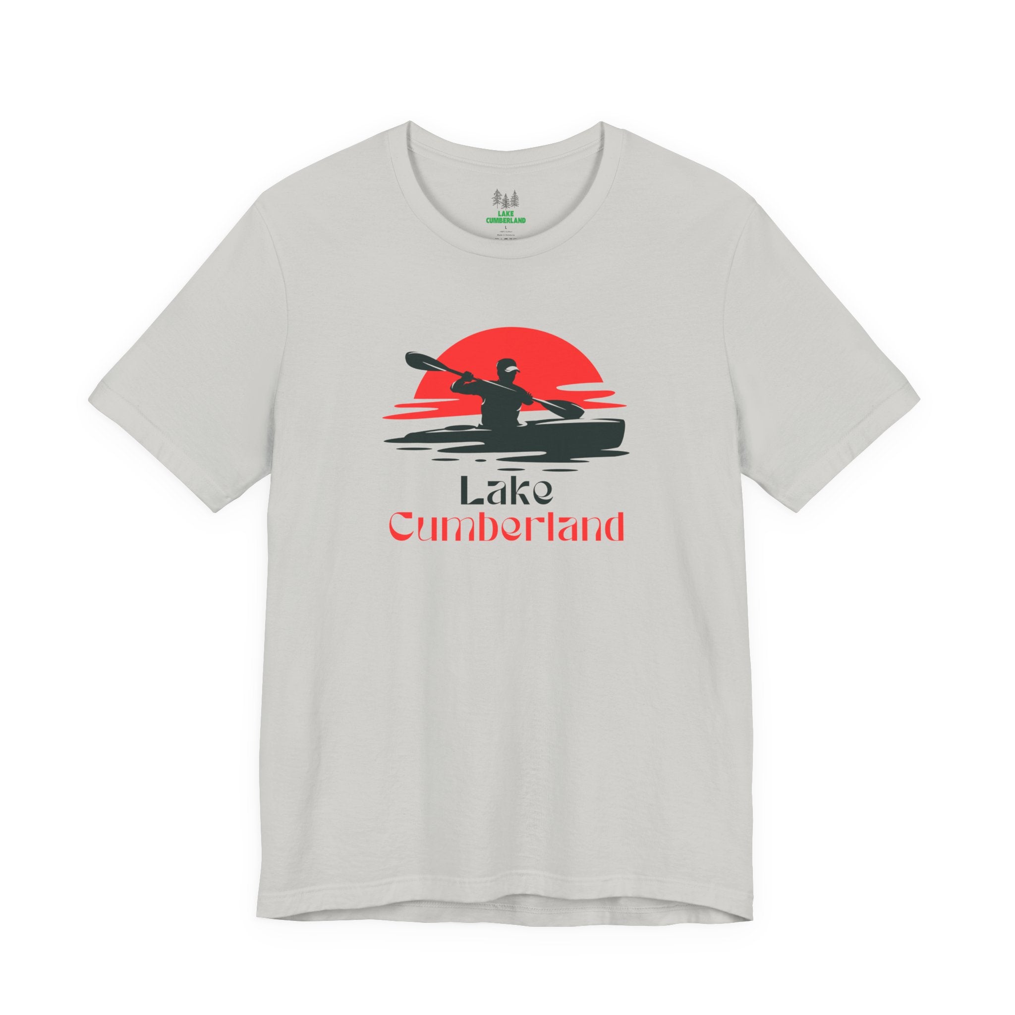 Lake Cumberland Tee - Kayaking Graphic Unisex Jersey Short Sleeve Shirt, Outdoor Adventure Gift, Summer Vibes, Lake Lover Apparel