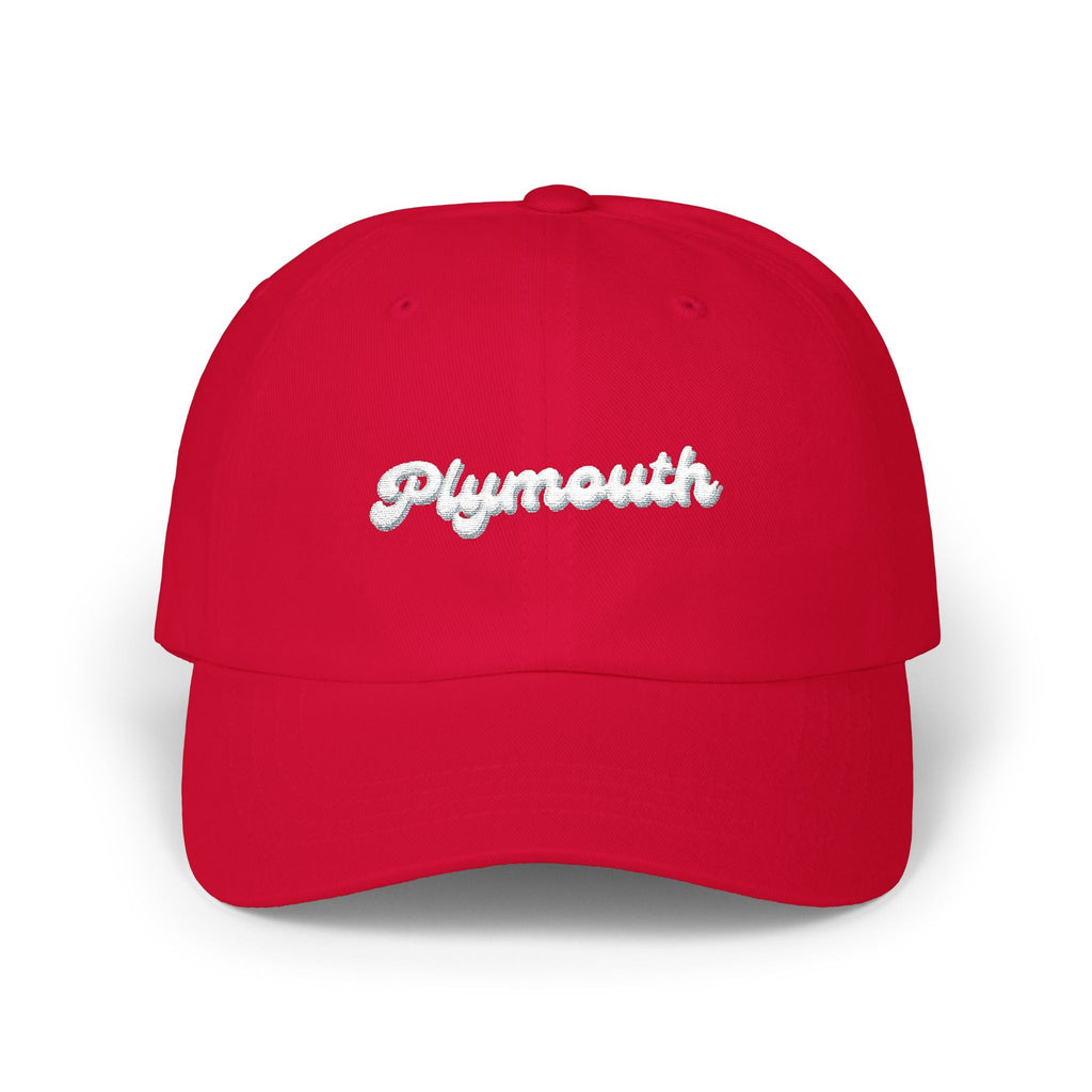 Plymouth Dad Cap, Unisex Cotton Hat, Casual Everyday Wear, Outdoor Cap