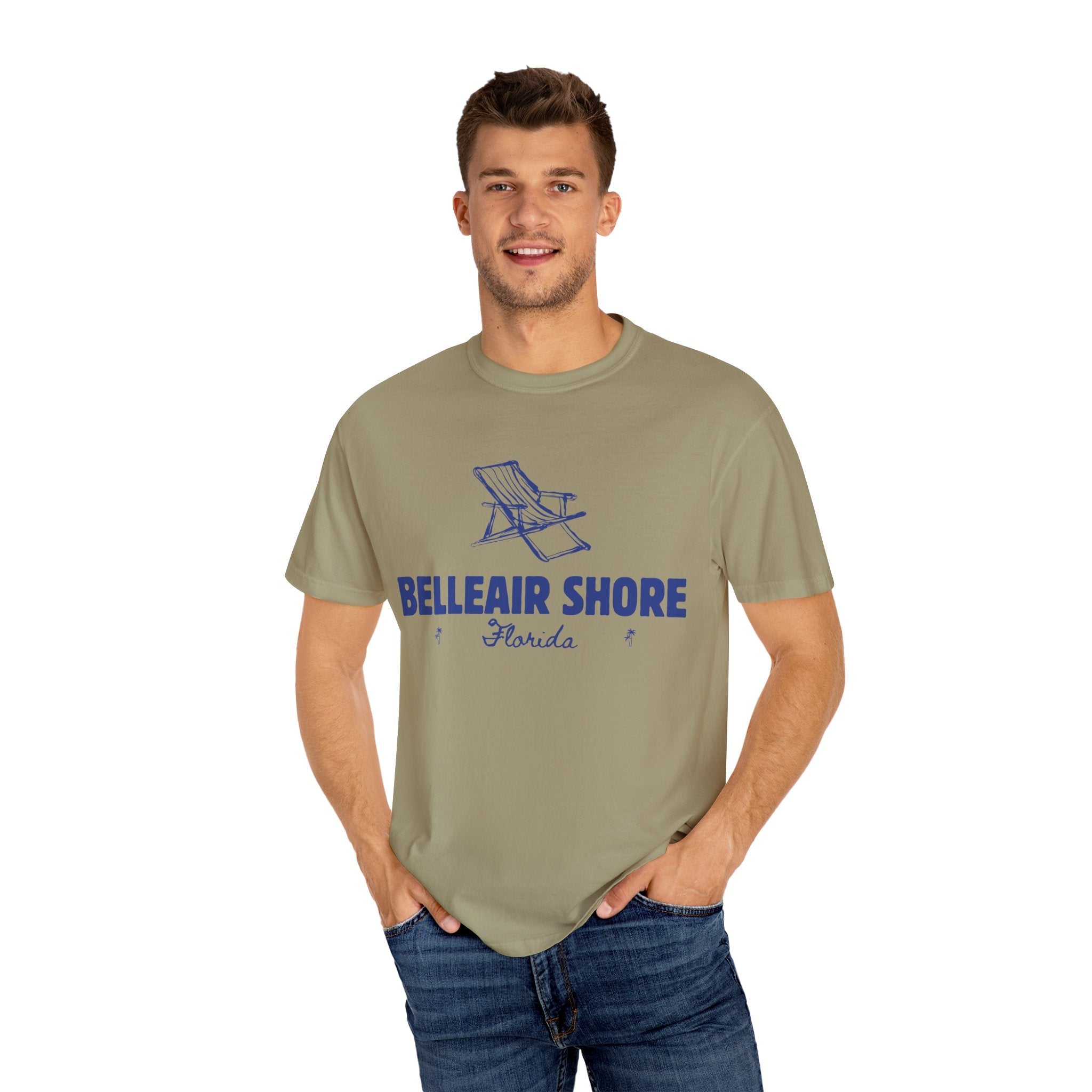 Belleair Shore Beach Vibes Unisex T-shirt - Belleair Shore Florida, Casual Summer Tee, Beachwear, Travel Souvenir, Vacation Top