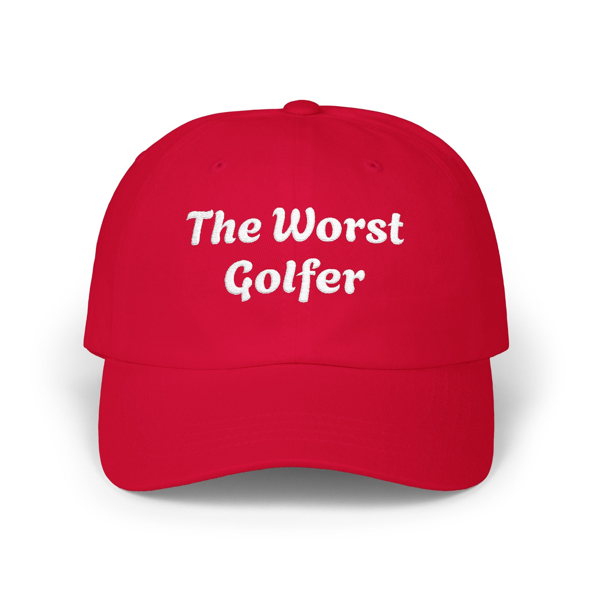 The Worst Golfer Classic Cap, Vintage Golf Hat, Father's Day Gift, Casual Summer Sun Hat, Fun Sports Cap, Golfer's Accessories