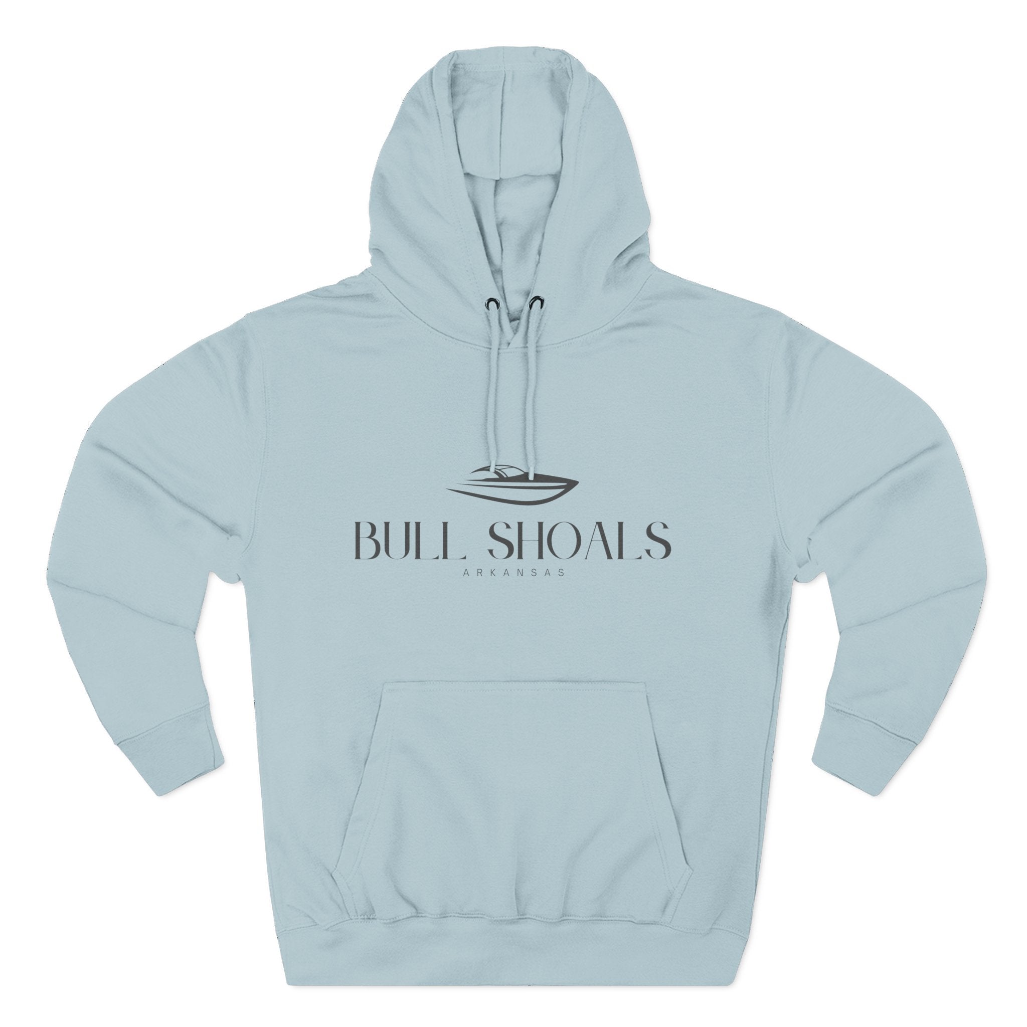 Bull Shoals Stylish Three-Panel Fleece Hoodie for Cozy Days, Casual Wear, Warm Layering, Gift for Him or Her
