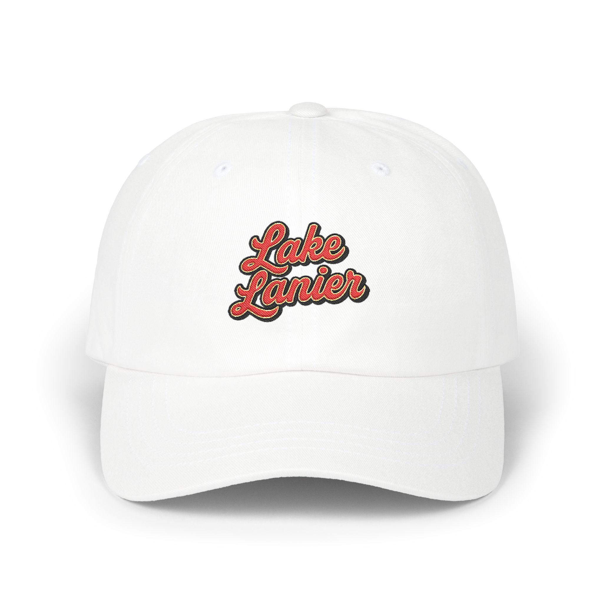 Lake Lanier Classic Dad Cap - Adjustable Summer Baseball Hat, Gift for Dad, Vacation Accessory, Laid-back Style, Casual Wear