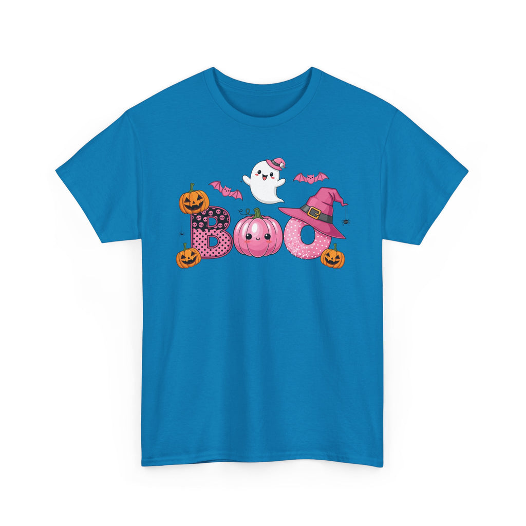 Halloween Ghostly Boo Tee, Unisex Halloween T-Shirt, Trick or Treat Shirt, Spooky Season Apparel, Cute Halloween Gift