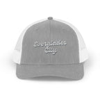 Everglades City Sparkly Trucker Cap with Rhinestone 'Ballin' Style' Design | Trendy Snapback Hat for Fashion Lovers, Unisex Gift for Holidays
