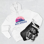 Bull Shoals Vibes Hoodie with Design, Perfect for Autumn Lovers, Comfortable and Stylish, Great Gift for Vacations