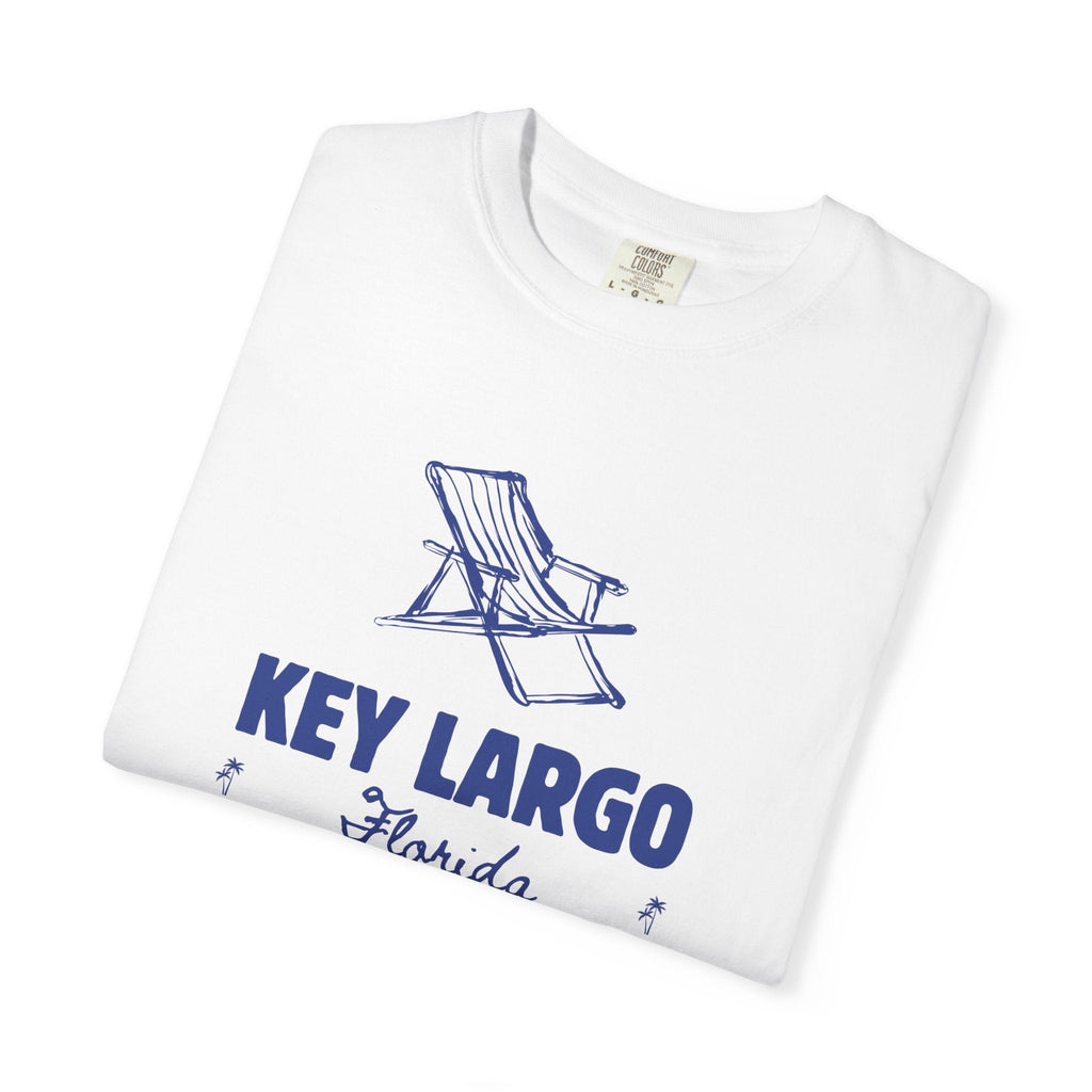 Key Largo - Unisex Garment-Dyed T-shirt, Casual Outfit, Gift for Nature Lovers, Vacation Essentials