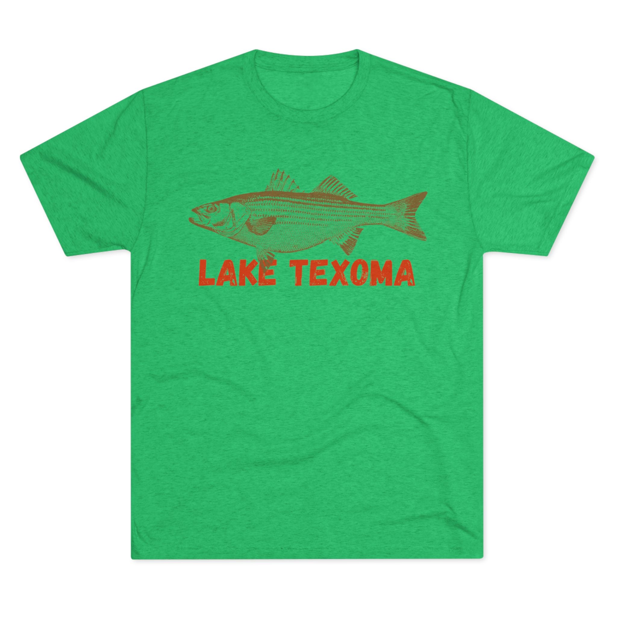 Lake Texoma Fishing Tee, Unisex Crew Neck Shirt, Summer Lake Apparel, Gift for Fishermen, Outdoor Adventure T-Shirt, Lake House Style