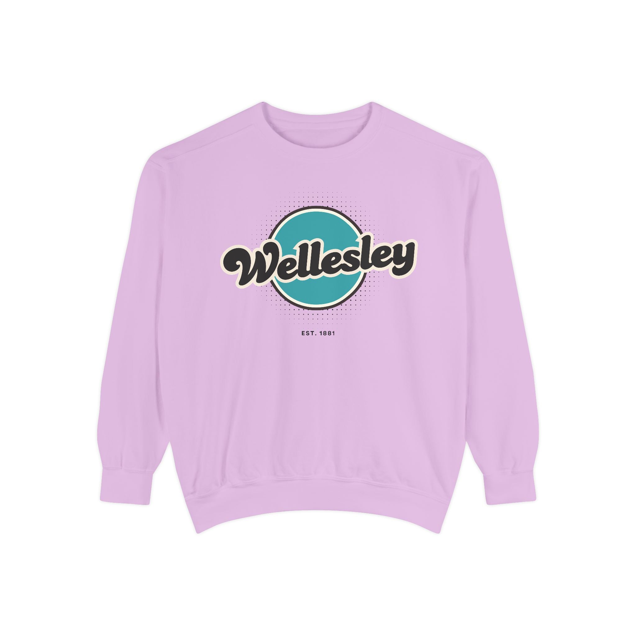 Wellesley Vintage Sweatshirt, Cozy Unisex Pullover, Retro Style, Perfect for Casual Outfits, Gift for Him or Her